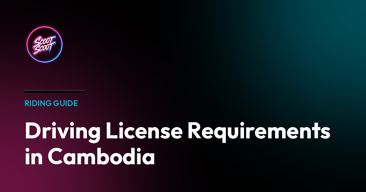 Driving License Requirements in Cambodia: What You Need to Know - Starbucks travel series inspired design