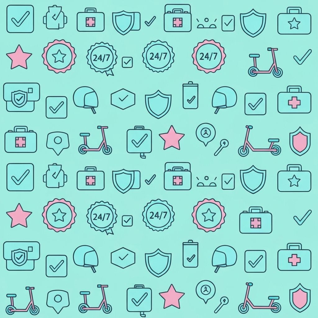 Safety First: SCOOTSCOOT's Commitment to Rider Safety - Starbucks travel series inspired design