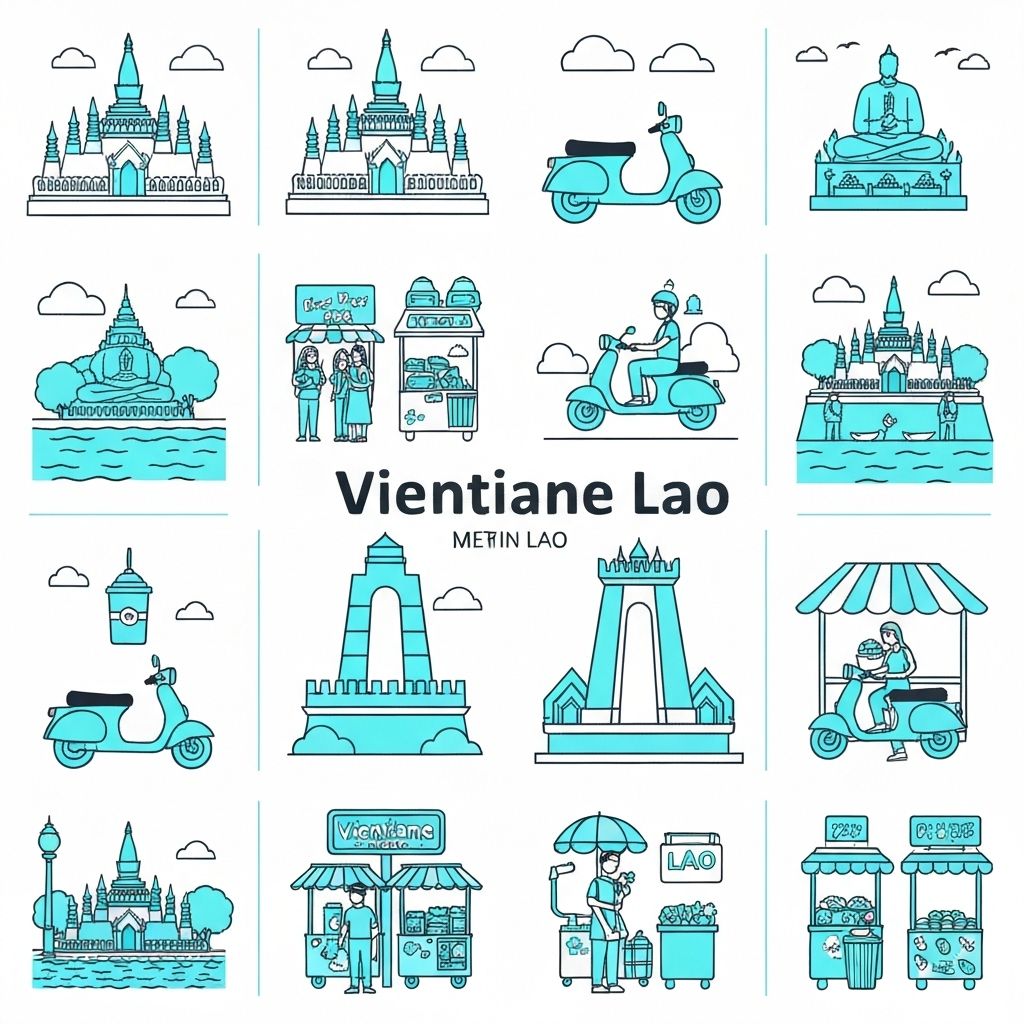Scooter Rental in Vientiane: Your Ultimate Guide - Starbucks travel series inspired design